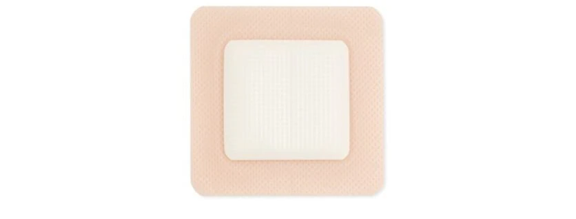 Urgo Medical Triact Foam/Silicone Wound Dressing, 4" x 4"