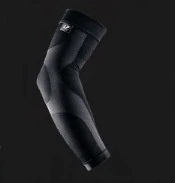 EmbioZ Power Compression Arm Sleeve, Silicone, Black, 3X-Large (15.5-17")