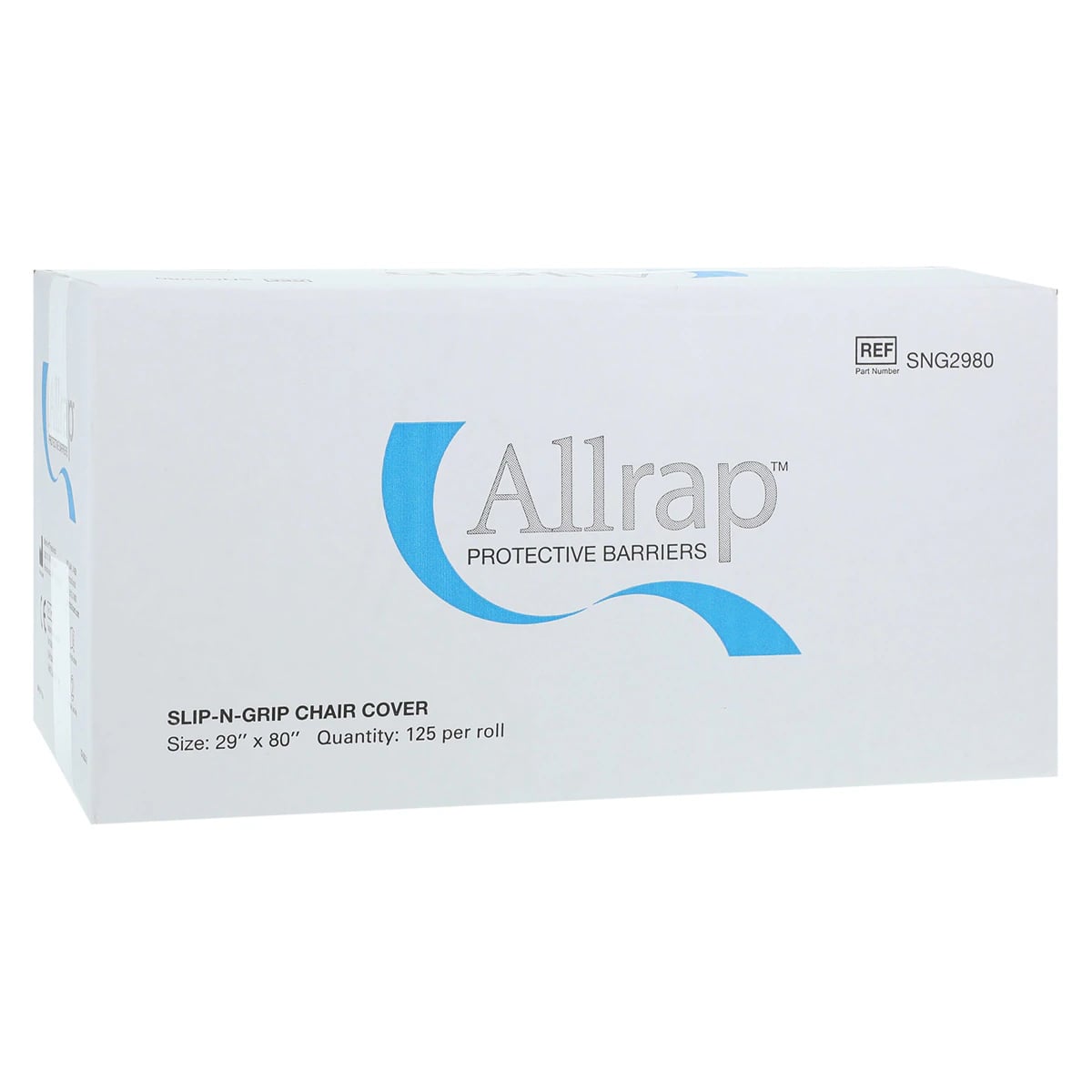 Allrap Slip-N-Grip Dental Chair Cover, 29" x 80", 125/Roll, SNG2980