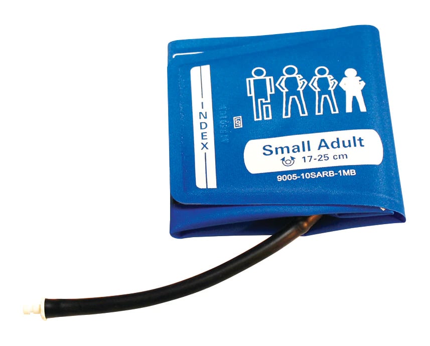 American Diagnostic Adview2 Blood Pressure Cuff, Small Adult, Blue, 1 Tube