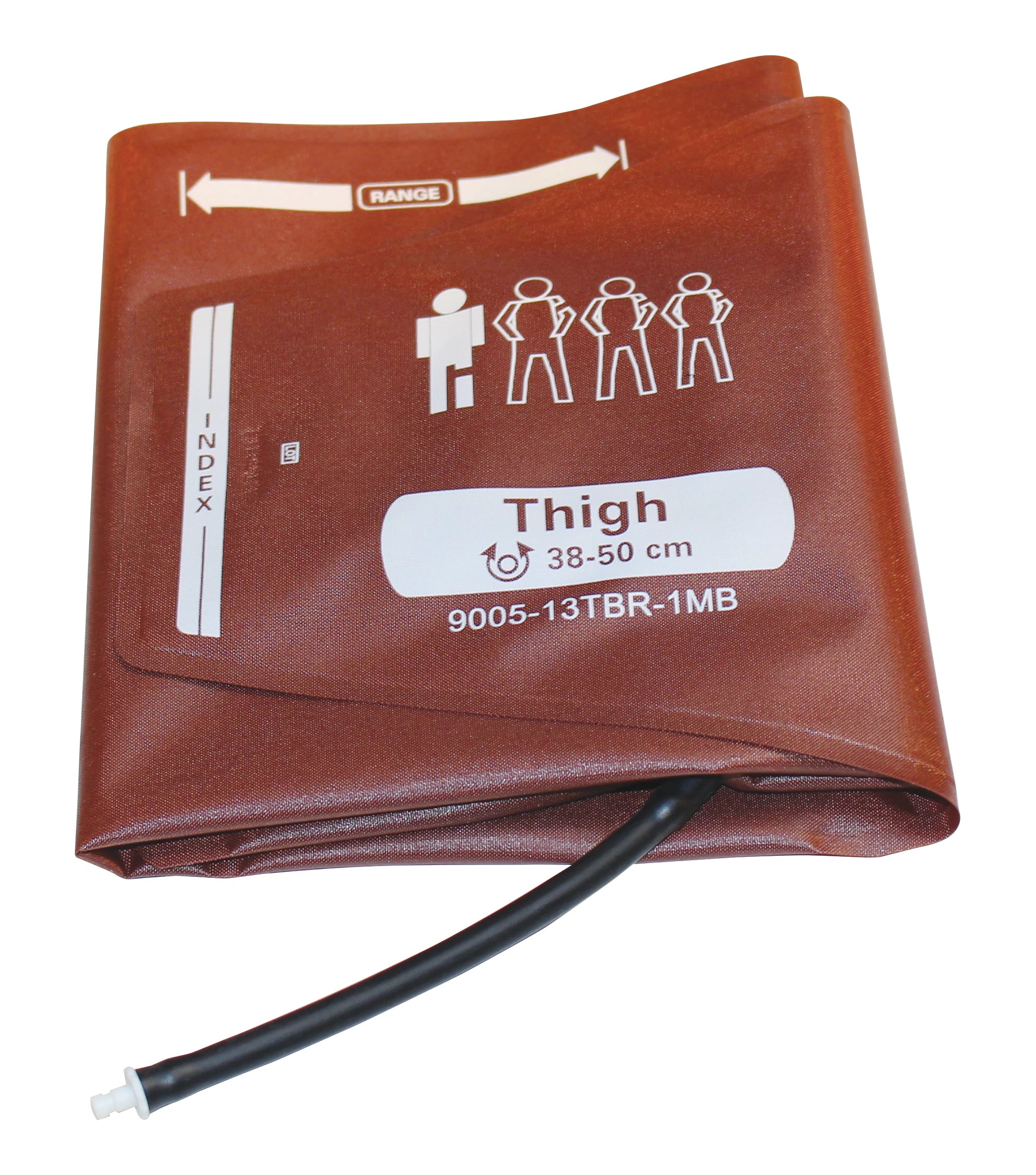 American Diagnostic Adview2 Blood Pressure Cuff, Thigh, Brown, 1-Tube