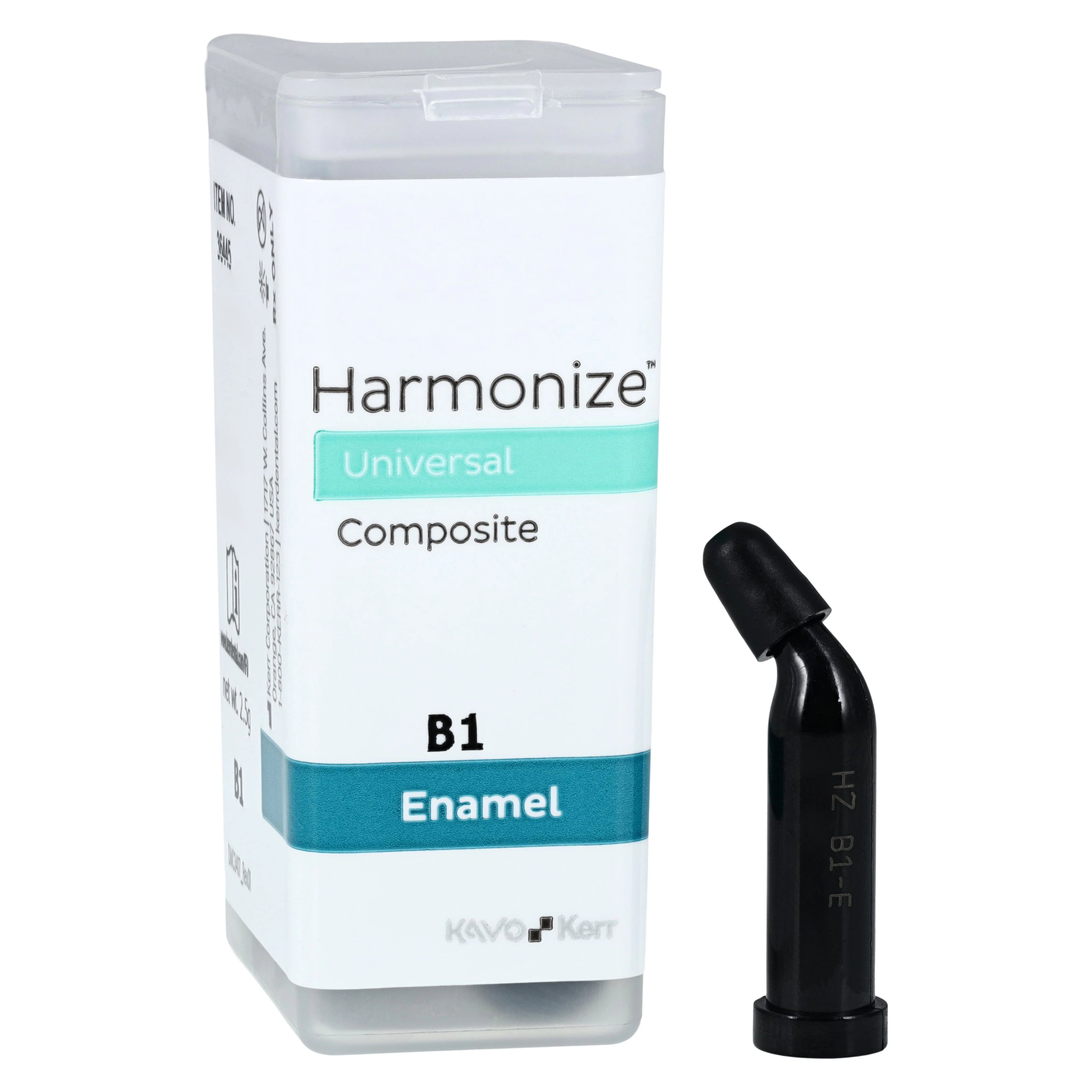 Harmonize Nanohybrid Universal Composite, Unidose Refill, 0.25 g, B1 Enamel, 20/Pk, 36445