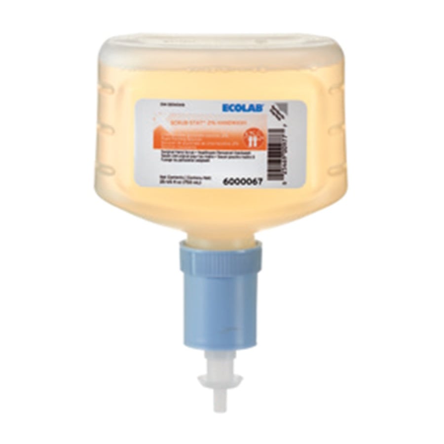 Scrub-Stat Surgical Scrub Foam Handwash, 2% Chlorhexidine Gluconate, Floral Fragrance, 750 mL, 6/Case