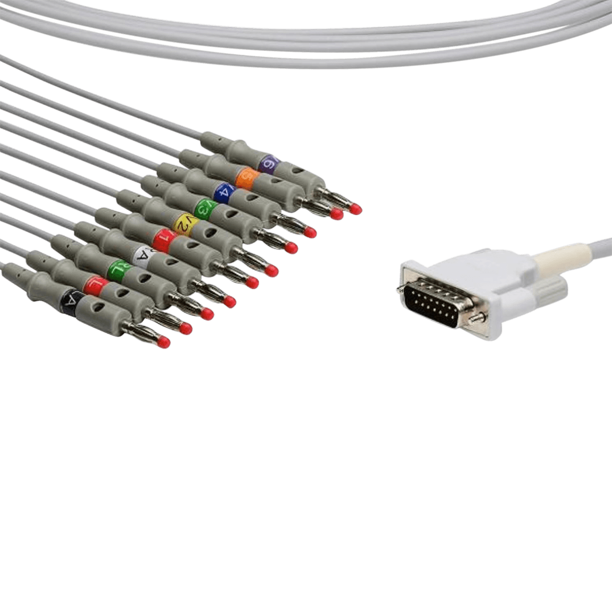Philips EKG 10-Lead Patient Cable, Refurbished, Each