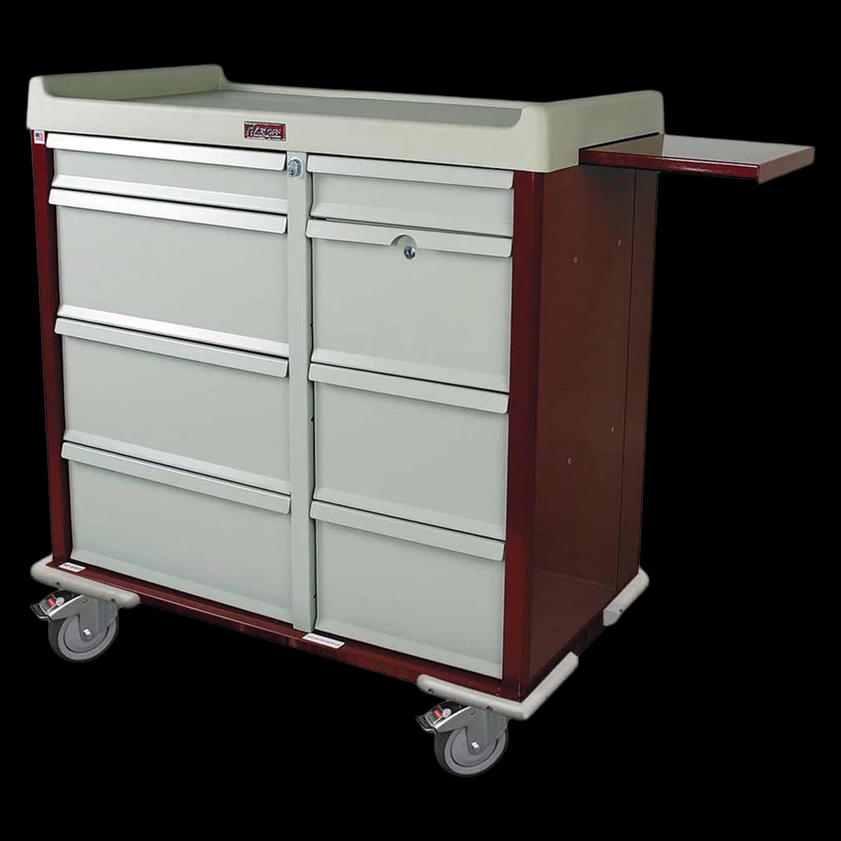 Harloff Manufacturing Line 600 Medication Cart, Mobile