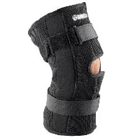 Breg Economy Knee Brace, Neoprene Airmesh Open Patella, Adult Small, 15-18"