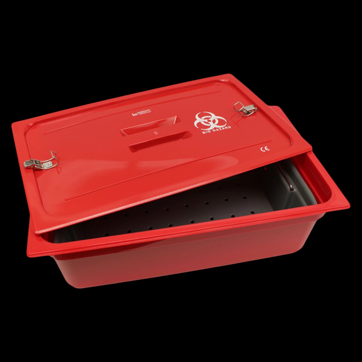 Healthmark SST Instrument Retrieval Tray, Red, 3-Part System, Each