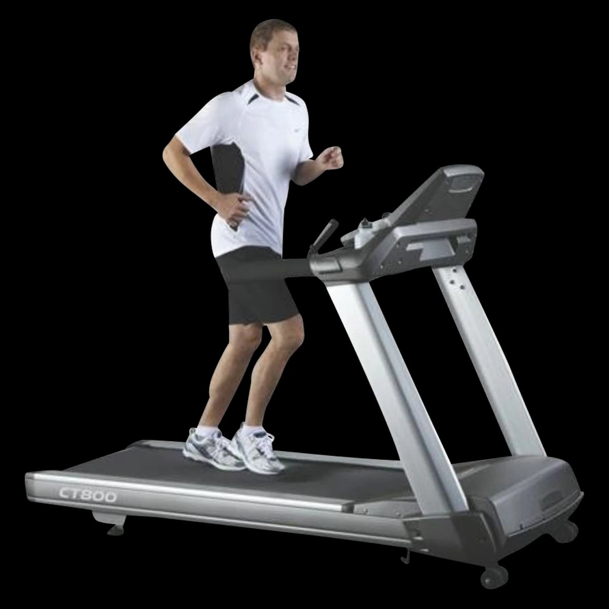 Spirit Fitness CT800 Treadmill, 4.0 HP DC Drive Motor, 450 lb Capacity