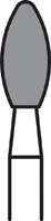 CleanCut Diamond FG US 285.5F Friction Grip Fine Bur, 5/Package