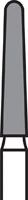 CleanCut Diamond FG Bur, Friction Grip, Medium, Long, Round End Taper, 856L-016M, 5/Pk