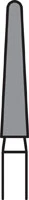 CleanCut Diamond FG Bur, Friction Grip, Coarse, Round End Taper, 767.9C, 5/Pk