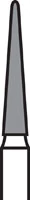 CleanCut Diamond FG Bur, Friction Grip, Coarse, Needle, 858-014C, 5/Pk