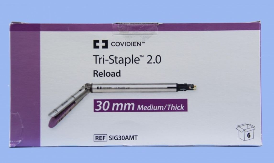 Medtronic Endo GIA Tri-Staple 2.0 Reload, 30mm Articulating, Purple