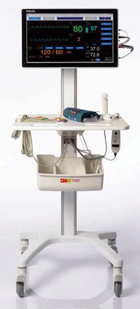 Schiller DS20 Vital Signs Monitor with 12-Lead ECG, Respiration, SpO2, and NIBP