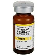 Fluphenazine HCl Injection 2.5 mg/mL, 10 mL Multi-Dose Vial (MDV), Each