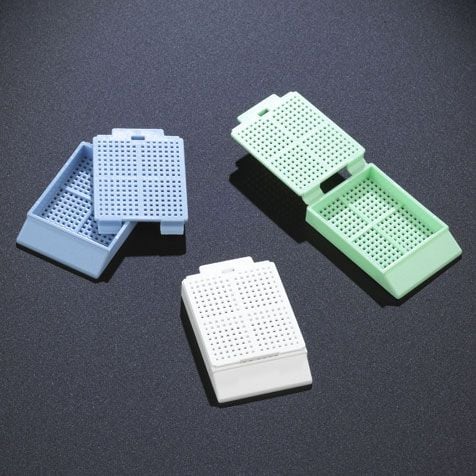 Globe Scientific Cassette Biopsy Removable Lid, White, 1000/Case