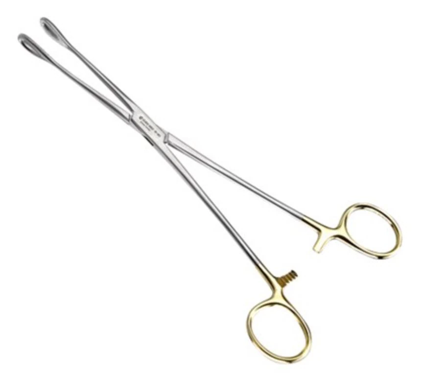Euro-Med Foerster Sponge Forcep, 9.7", Non-Coated, Each