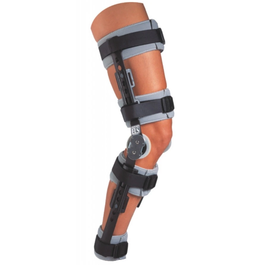 DJO Post-Op Telescoping Knee Brace, Adult, One Size, Right