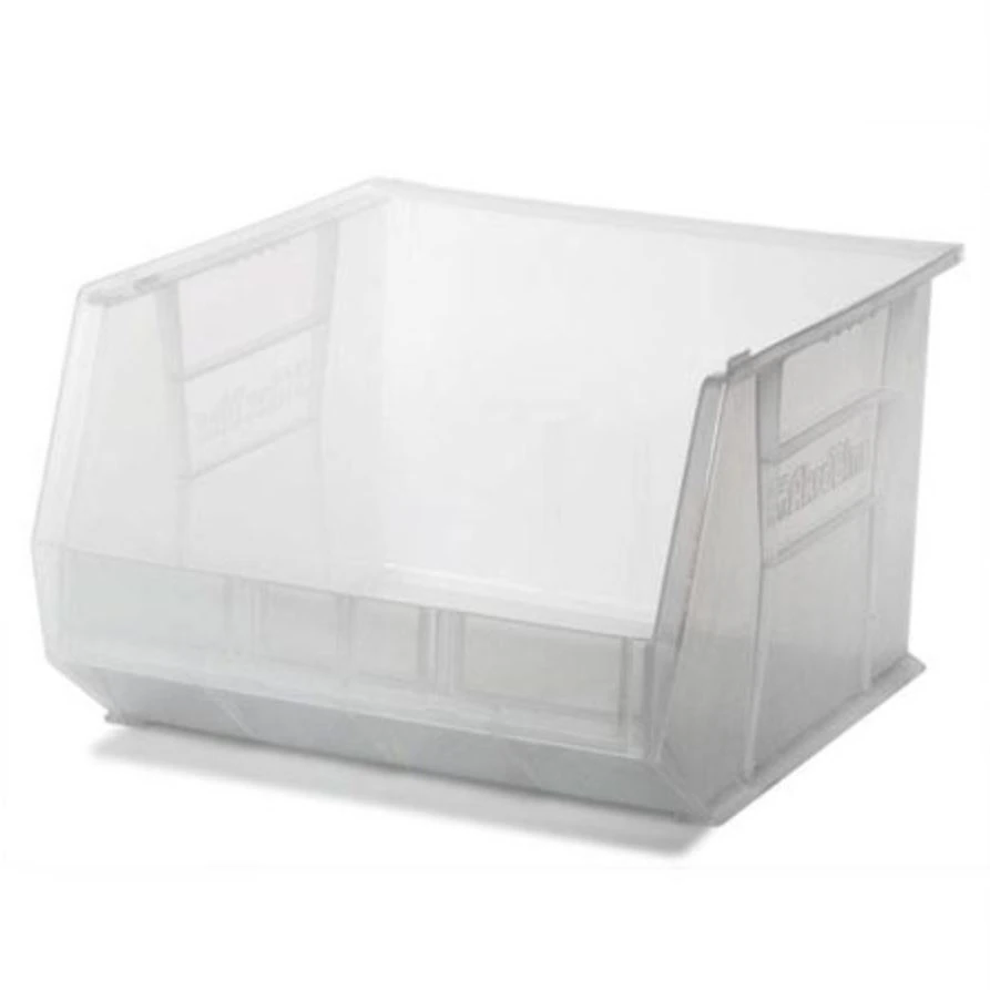 Marketlab Bin Organizer, Semi-Clear Heavy Duty Polymer with Label Slot, 16.5" x 18" x 11", Each