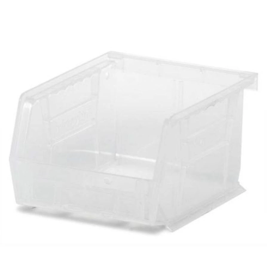 Marketlab Organizer Bin, Semi-Clear Heavy Duty Polymer with Label Slot, 4-1/8" x 5-3/8" x 3", Each