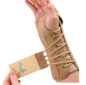 Lacer Wrist/Forearm Support Brace, Elastic, Adult X-Large, 10.5"