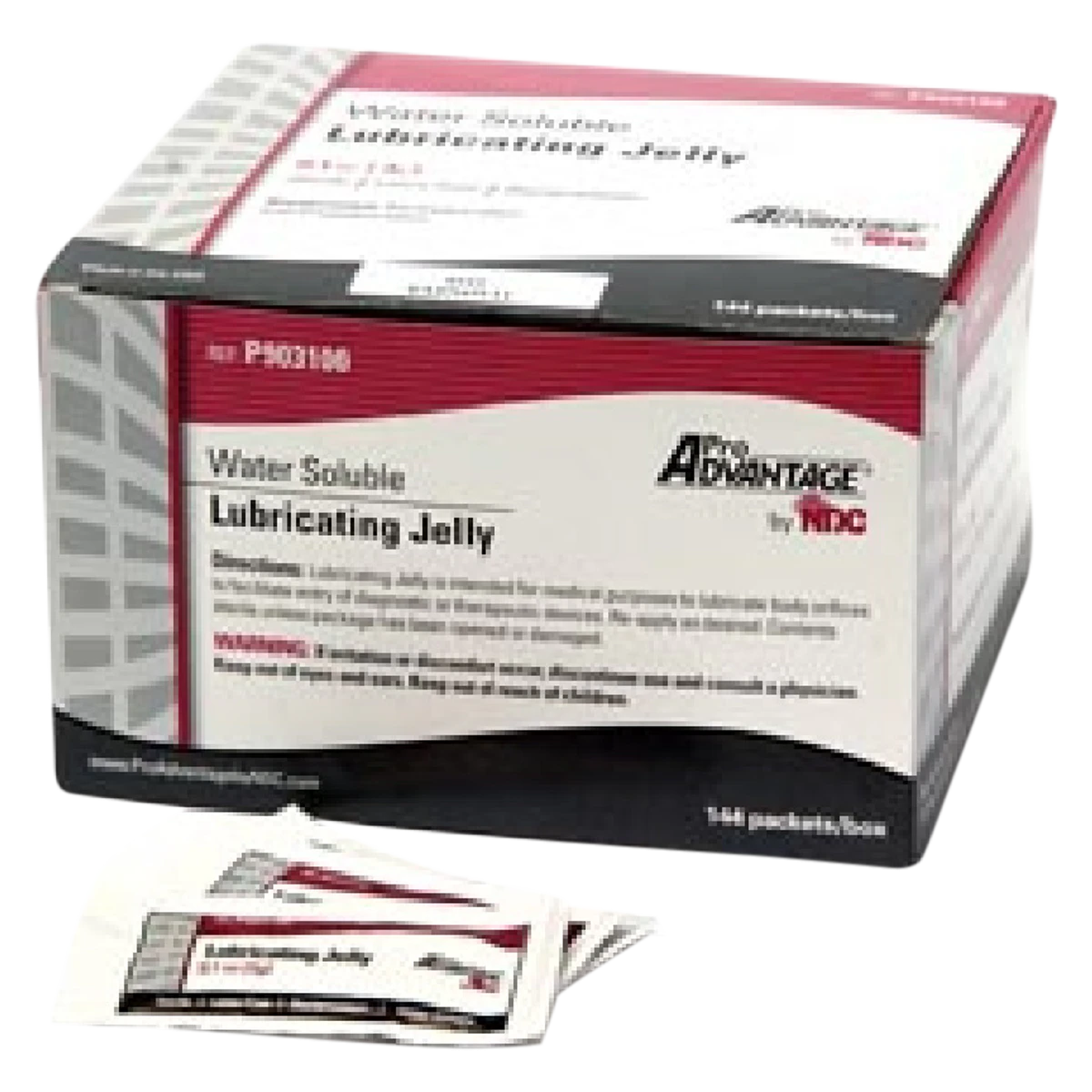 Pro Advantage Lubricating Jelly, 3 g Packets, 1728/Case