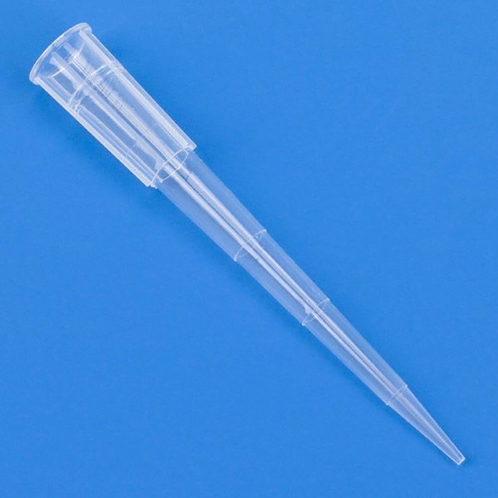 Globe Scientific Pipette Tips, 1-200 µL, Graduated, 54 mm, Non-Sterile, Universal Fit, Natural, 960/Box (10 Racks of 96)