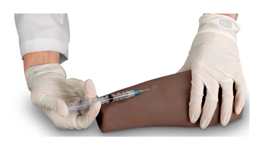 Life/form Intradermal Injection Simulator, Dark Skin Tone, Each