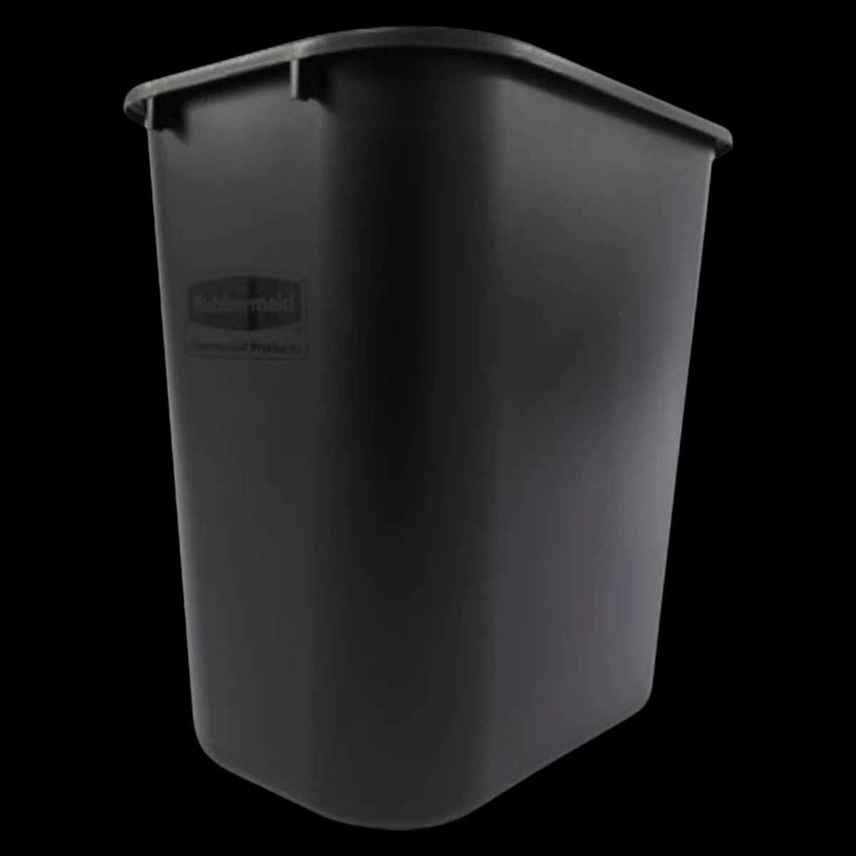Rubbermaid Commercial Deskside Plastic Wastebasket, 28-1/8 Qt, Medium, No Lid