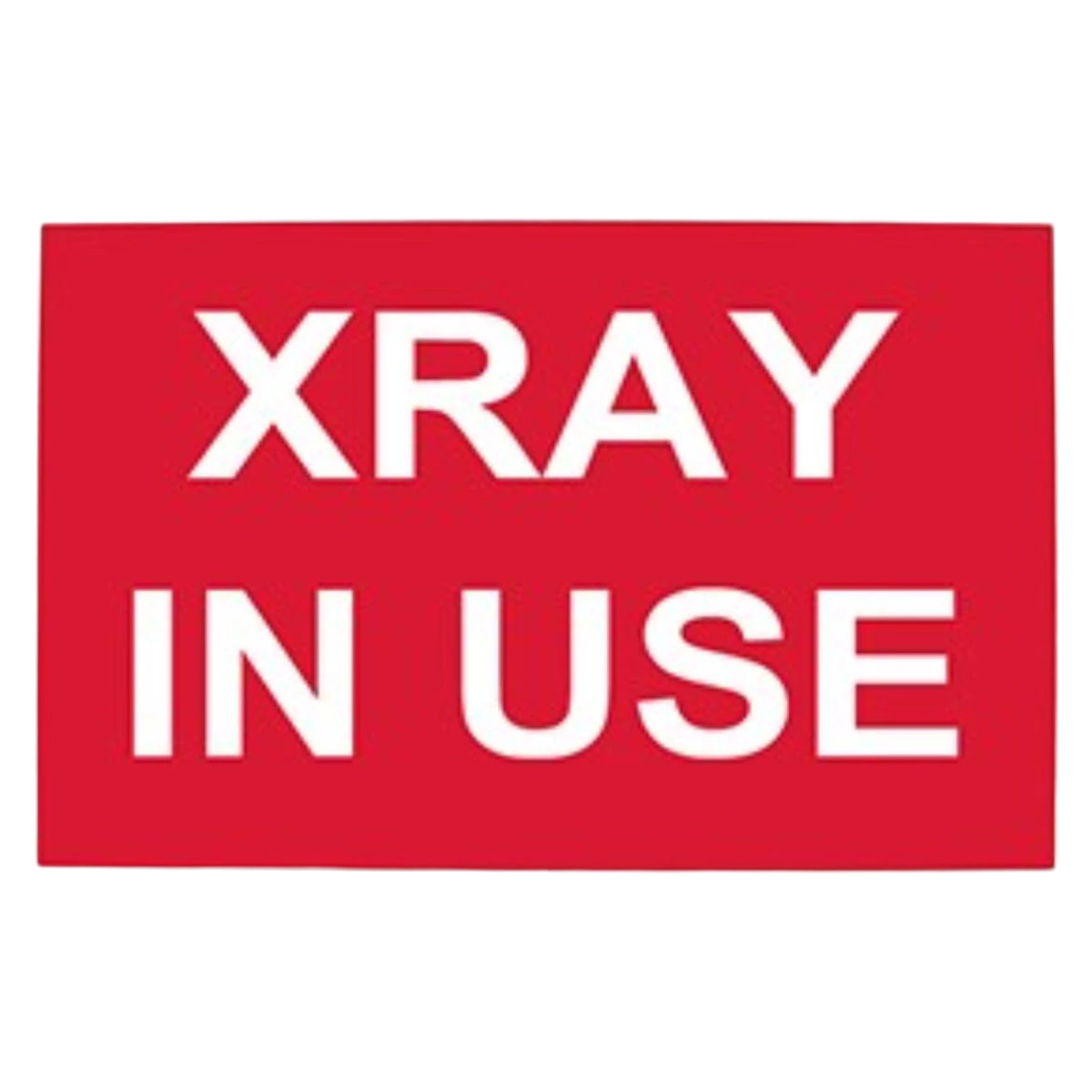 Source One Illuminated "X-Ray In Use" Sign
