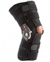 Breg Recover Wraparound Knee Brace, Adult, Medium, Airmesh, 18-21"