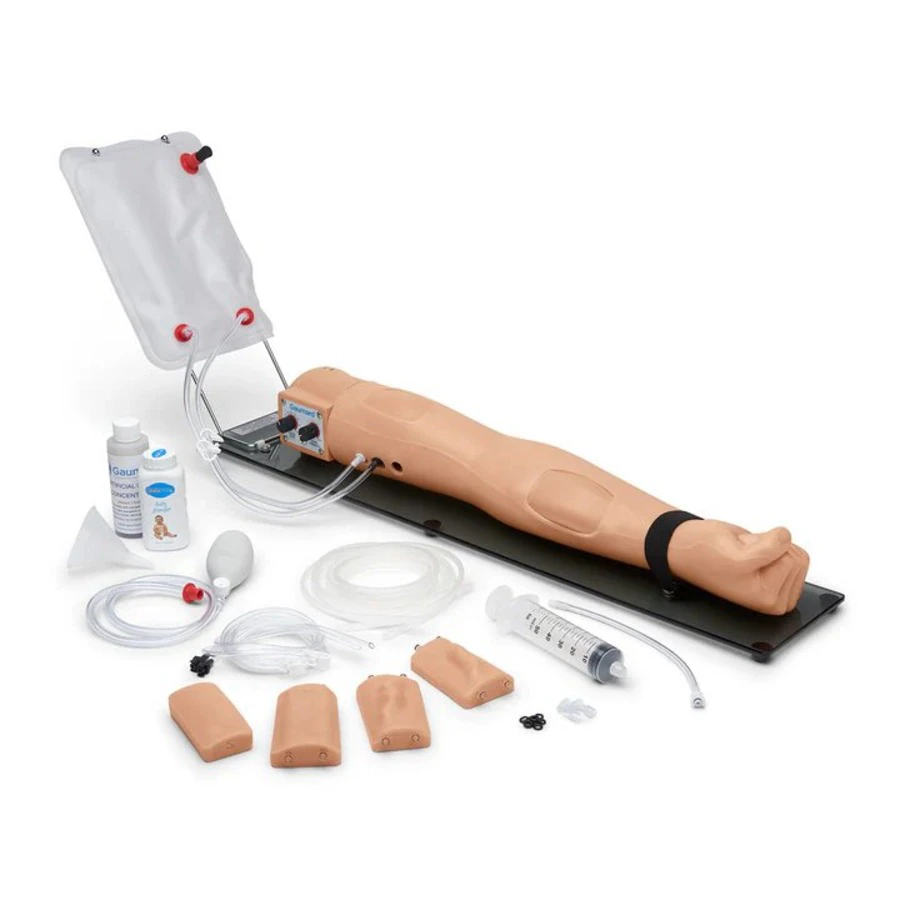 Nasco Healthcare Life/form Arm Training Arterial/Venous Puncture Simulator, Light Skin