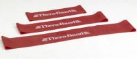 Thera-Band Exercise Loop, Red Medium, 12" x 3"