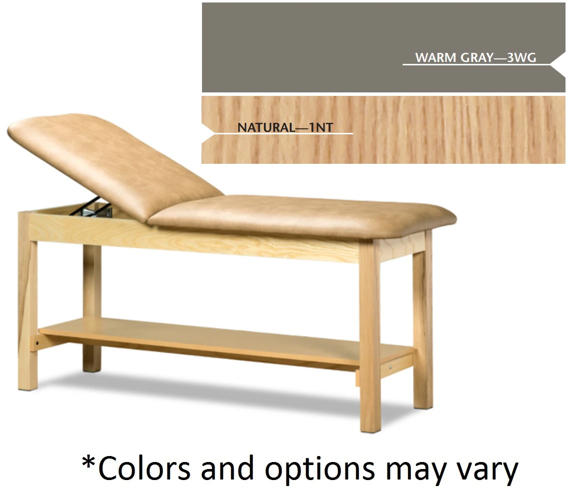 Clinton Industries ETA Classic Treatment Table, Warm Gray, 400 lb Capacity