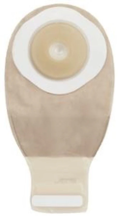 Convatec Esteem+ One-Piece Drainable Ostomy Pouch, Transparent, Pre-Cut 12" Skin Barrier