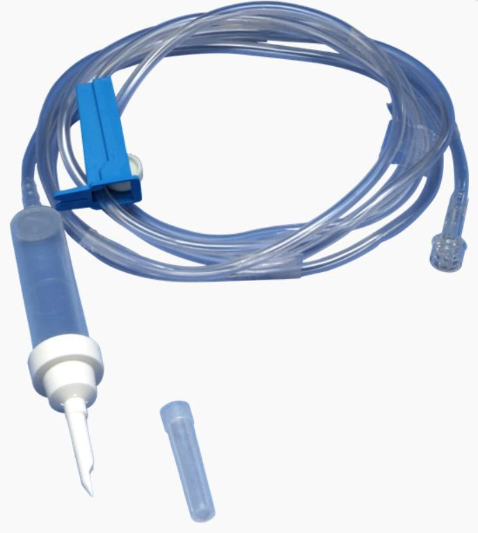 DeRoyal Macro Drip Vented Fluid Administration Set, 72" Tubing, Sterile, Latex-Free, 25/Case