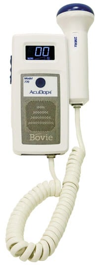 Bovie Medical AcuDop II 770R Ultrasound Doppler, 3MHz Display, Each