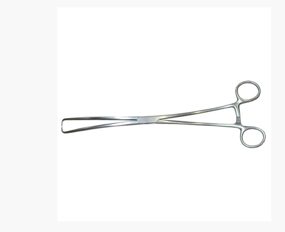 Medgyn Duplay Forceps, Double Curve, Single Tooth, 11"