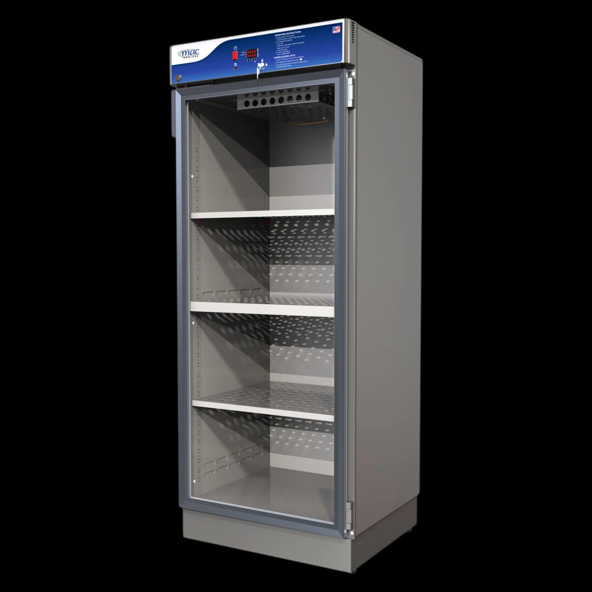 Mac Medical Blanket Warmer, Single Chamber, 3 Shelves