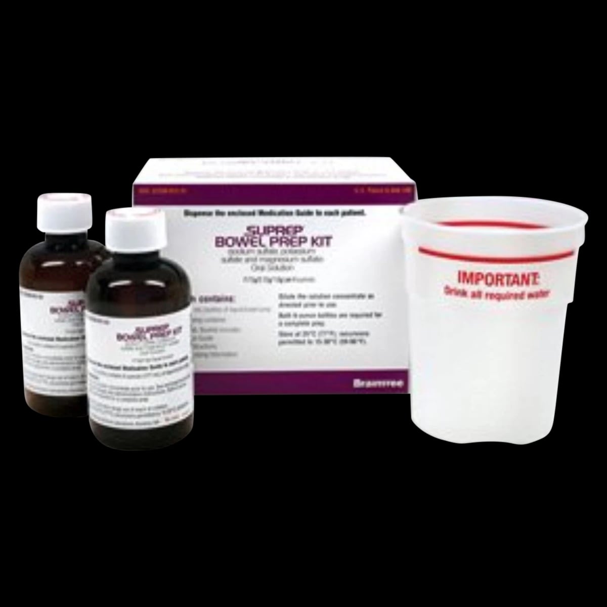 Suprep Bowel Prep Kit, Berry Flavor, Oral Solution, 354mL Each