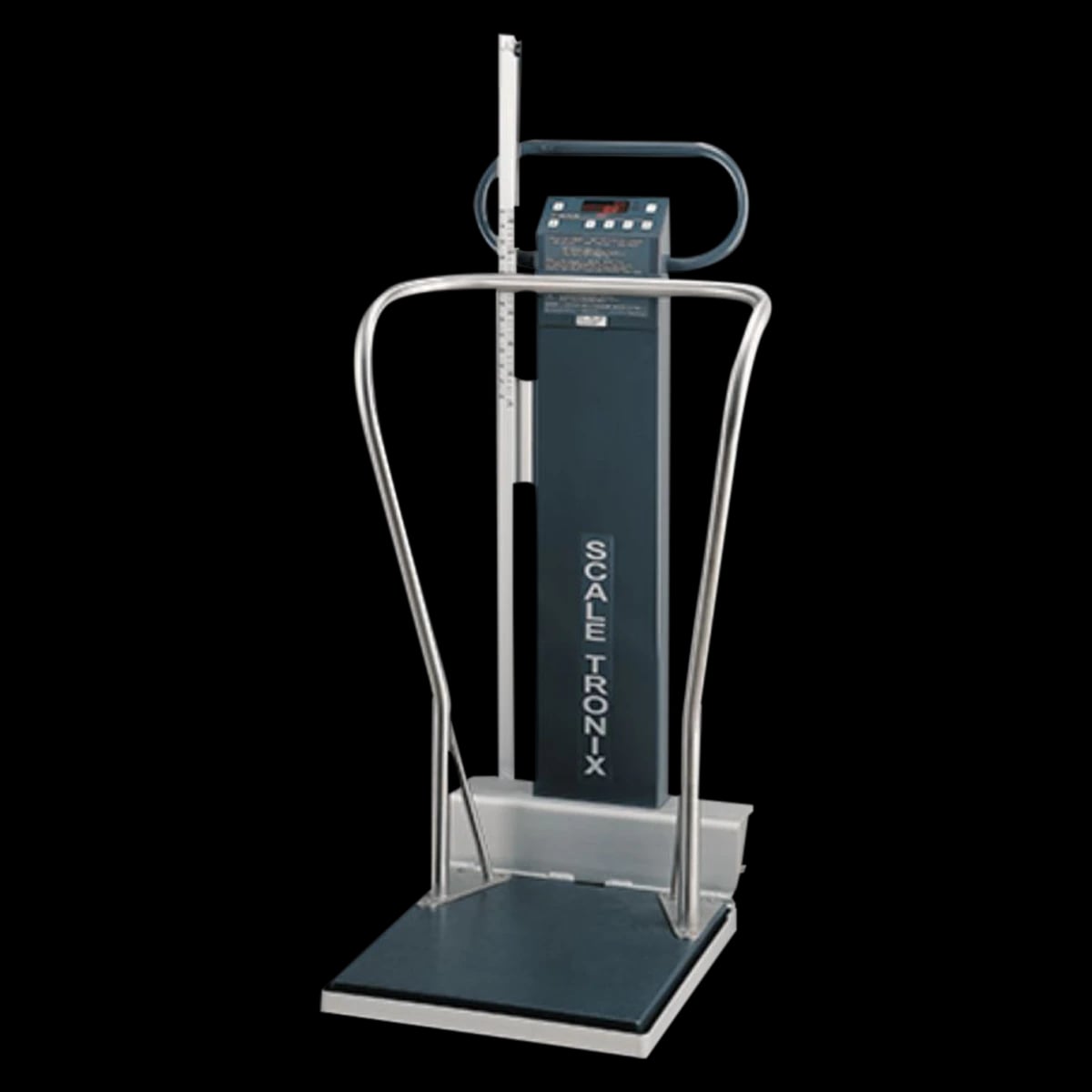 Welch-Allyn Stand-On Battery Operated Patient Scale with LCD Display