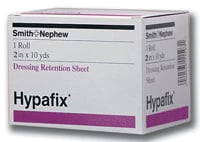 Hypafix Retention Tape, Non-Woven Fabric, 2" x 2 yd, White, Non-Sterile, Each