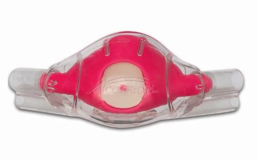 ClearView Single-Use Nasal Masks, Adult, Birthday Bubblegum, 12/Pk, 33035-12