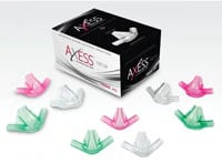 Axess Low Profile Nasal Mask, Small, Unscented, Clear, Single-Use, 24/Pk, 53037-9
