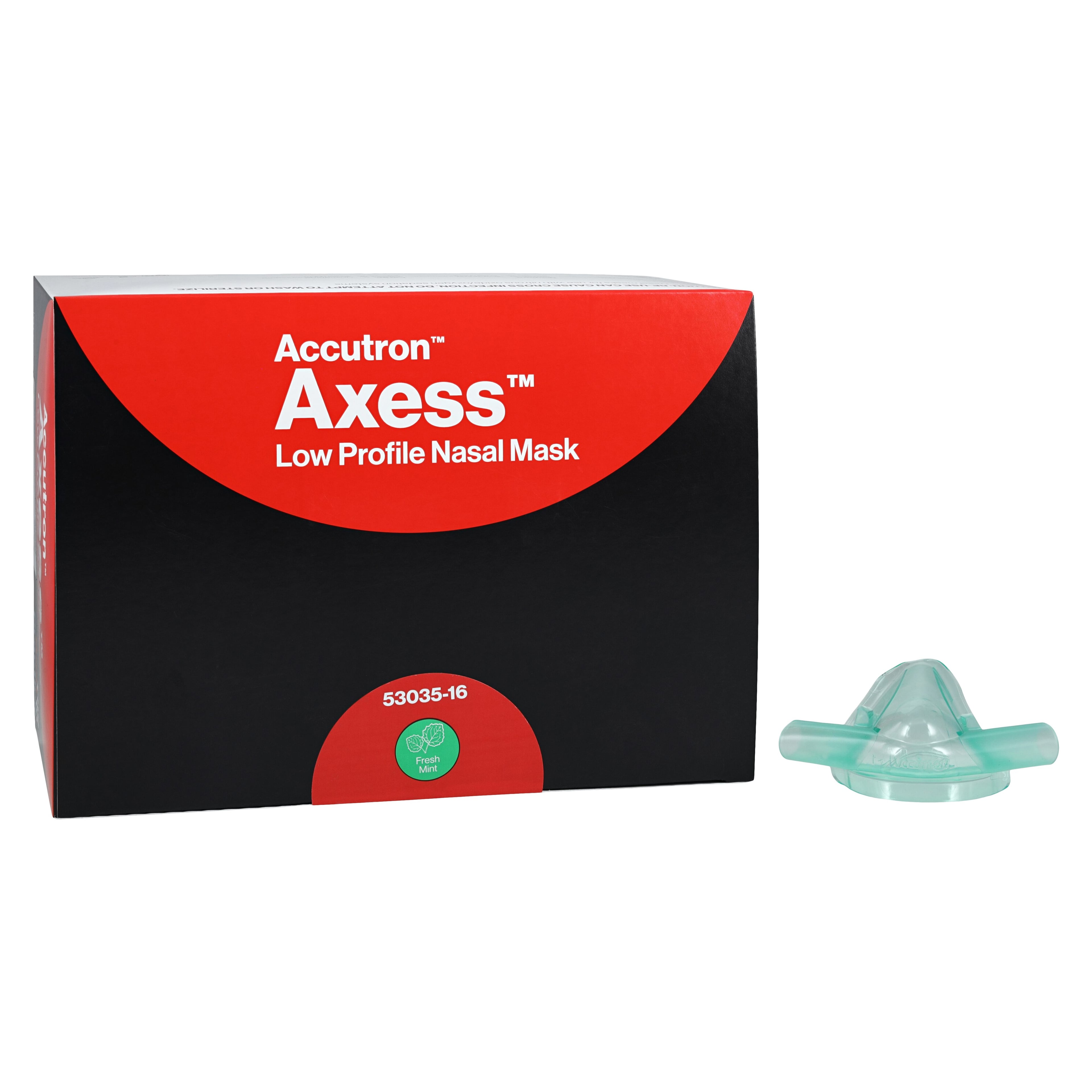 Axess Low Profile Nasal Mask, Medium, Fresh Mint, 24/Pk, 53035-16