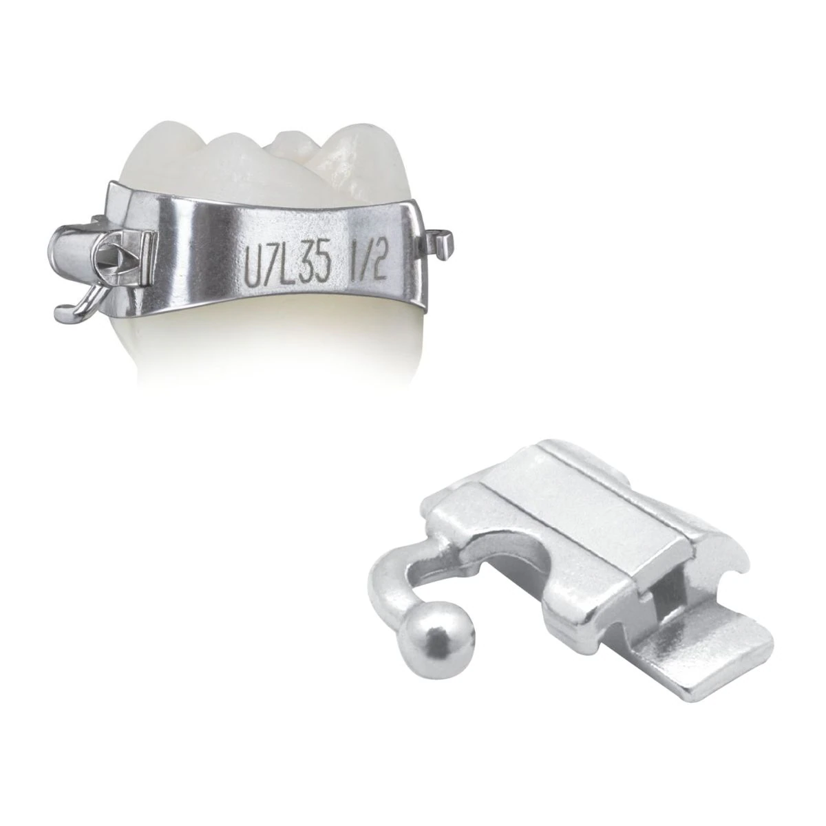 Elite Molar Band Pre-Welded Assembly LL6, -25 T/0A/+4 Offset, Size 42, Single Each