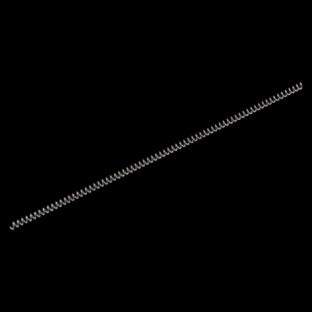 014X036 Nitanium Open Coil Spring, 0.014 in Wire / 0.036 in Arbor, 3/Package