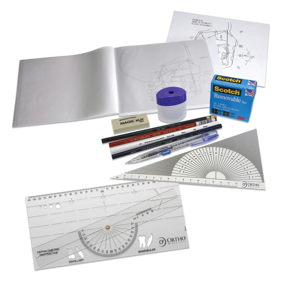 Cephalometric Tracing Kit