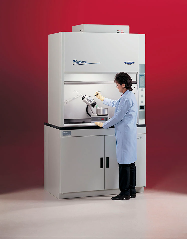 Labconco Basic 47 Fume Hood with Explosion-Proof Lamp, Mounted/Blower