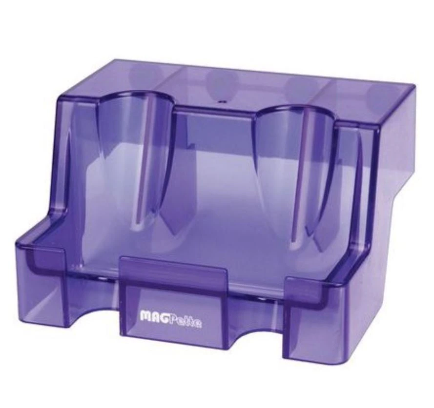 Heathrow Scientific MagPette Magnetic Universal Pipette Holder, Single Channel/Adjustable/Fixed Volume, ABS Plastic, Purple, Each